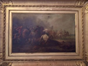 Obra: Choque de caballera - Pieter Momper