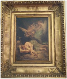 Obra: La Magdalena en el desierto - Nicols-Franois Octave Tassaert