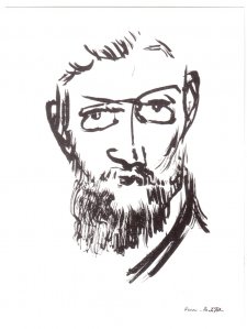 Obra: Fotografa de autorretrato de Henri Matisse - Henri Matisse