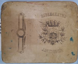 Obra: Taco de Litografa - Escudo departamental -  Desconocido