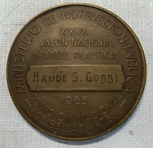 Obra: Medalla de Bronce - Edmundo Prati