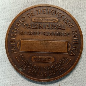 Obra: Medalla de Cobre - Edmundo Prati