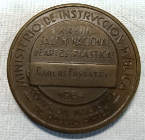 Obra: Medalla de Bronce - Edmundo Prati