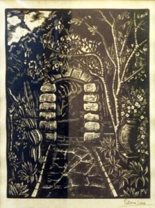 Obra: Portada del museo Zorrilla - Petrona Viera