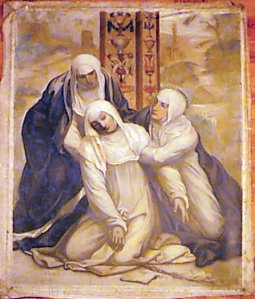 Obra: Representaci�n de tres monjas -  Desconocido