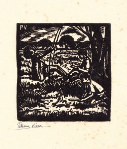 Obra: Nios jugando - Petrona Viera