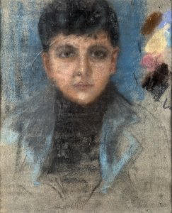 Obra: Retrato de nio - Petrona Viera