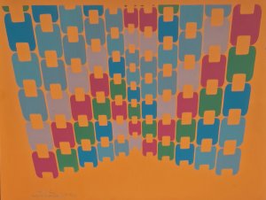 Obra: Series cromticas convergentes - Miguel ngel Battegazzore