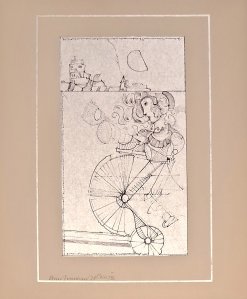 Obra: Bicicletas antiguas - Atilio Buriano