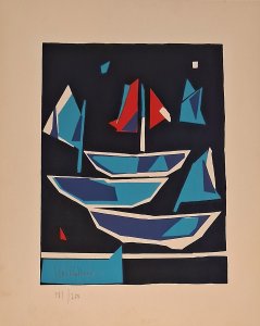 Obra: Barcas - Oscar Garca Reino