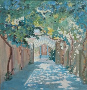 Obra: Patio Montevideano - Melchor M�ndez Magari�os