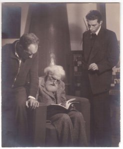 Obra: Foto de Joaqun Torres Garca con Augusto y Horacio Torres - Joaqun Torres Garca