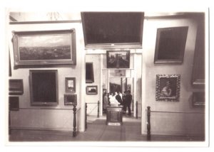 Obra: Fotograf�a de la Sala del Museo Nacional de Bellas Artes (ahora Museo Nacional de Artes Visuales, MNAV)  -  Desconocido