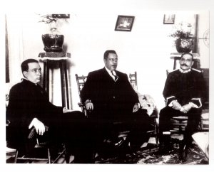 Obra: Fotografa de Baltasar Brum,Feliciano Viera y Toms Berreta - Petrona Viera