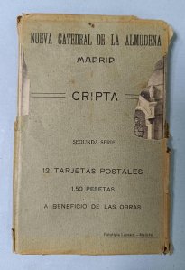 Obra: Postales Nueva Catedral de la Almudena Cripta -  Desconocido
