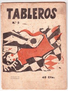 Obra: Revista internacional de arte. Tableros Nro. 2 - Rafael Barradas