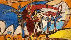 Obra: La liga de la Justicia - V�ctor Hugo Andrade