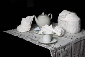 Obra: Five o�clock tea - Ivonne D'Acosta