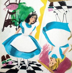 Obra: Autorretrato Alicia en el pa�s de las maravillas - Alicia Asconeguy